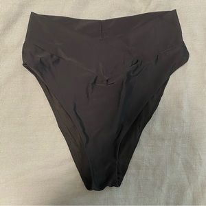 Aerie High Cut Cheeky Crossover Bikini Bottom